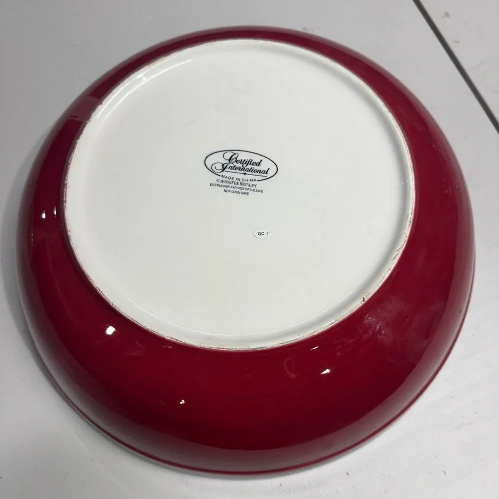 Certified International Farm Fresh Artichoke Bowl – Jennifer Brinley – 12”